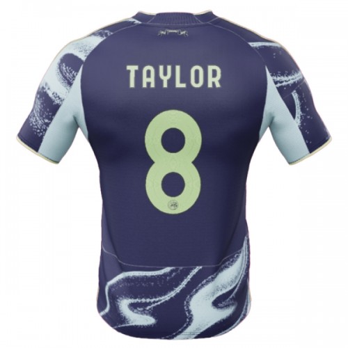 Maglia Ajax Amsterdam Taylor 8 Secondo 2025-26 Maniche Corte - Uomo Maglia Ajax Amsterdam Taylor 8 Secondo 2025-26 Maniche Corte - Uomo
